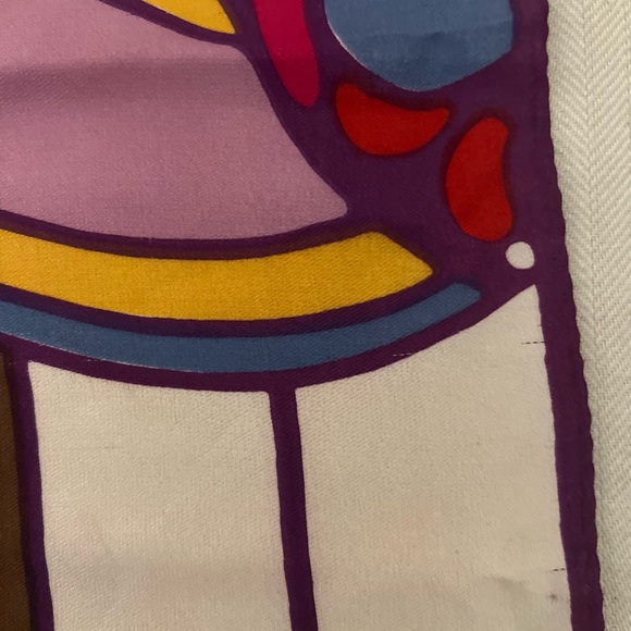 Vintage Peter Max Smile Scarf - Picture 9 of 9